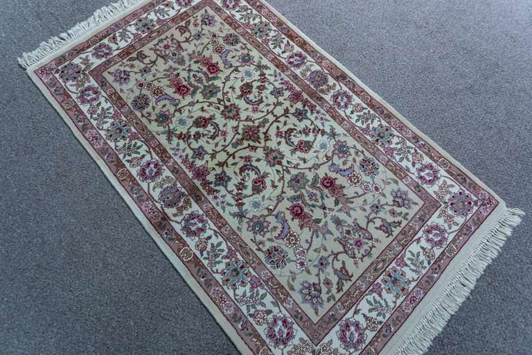 Handmade Wool/Silk Azerbaijani Kashan 3x5