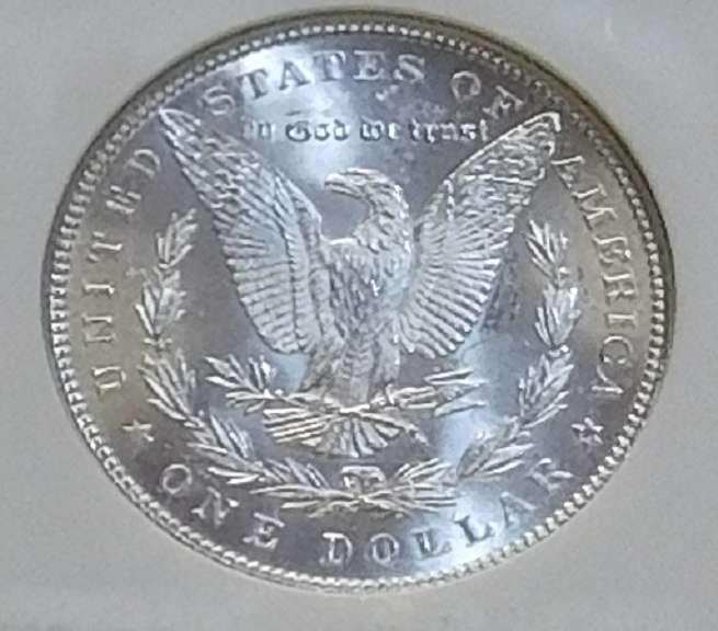 1885 Morgan Dollar NGC BU, Magnificent