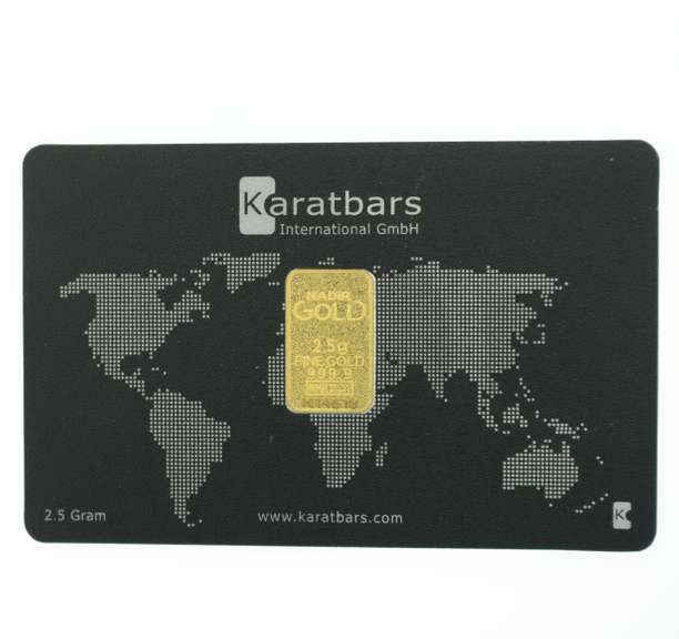 Pure .999 Gram Gold Bar