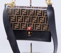 Fendi FF Zucca Canai 2 Way Handbag
