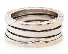 Bvlgari B Zero Three Row Band Ring in 18kt