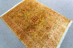 Handmade Indo Khorasan Design 4.7x5.11