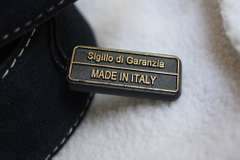 Classy Fine Quality Suede Belt, Made In Italy