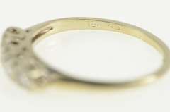 18K Yellow Gold 0.32 Ctw Diamond Classic Wedding Band Ring