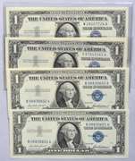 10 CH CU $1 1957 Silver Certificates