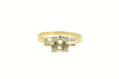 14K Yellow Gold 4.7mm Vintage NOS 1950's Engagement Setting Ring