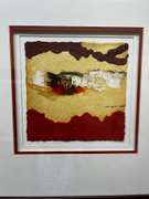 One of a Kind Volcanic Abstract Work of Art