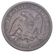 1852-O Seated Liberty Half Dollar