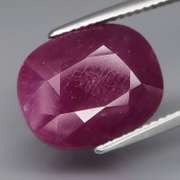Giant 12.62ct collectors UNHEATED Ruby from Guinea