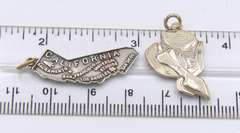Group Lot of Vintage Sterling Silver Charms