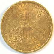 Scarcer 1890-S $20 Liberty Gold Piece in Near Mint