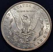 1885 Morgan Silver Dollar, BU.