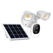 Solar Powered Floodlight 1080P Wireless Camera