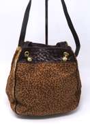Vintage Bottega Veneta Animal Print Purse