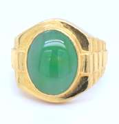 22K JADE RING