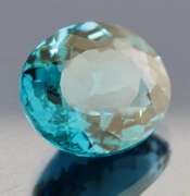 Designer 25.96ct aqua blue Hydrothermal Amethyst