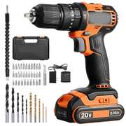20V 13mm Brushless Impact Electric Drill 45N.m Torque