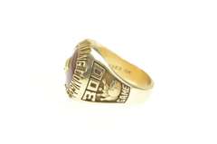 10K Yellow Gold US Bowling Congress 300 Game Diamond Ring