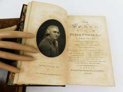 1794 Works of Peter Pindar, 3 Leather Volumes