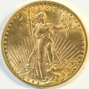 Flashy BU 1922 US St. Gaudens $20 Gold Piece. Better date