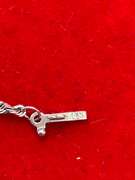 14K WHITE GOLD ROPE CHAIN
