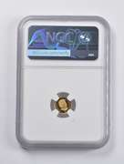 PF70 UCAM 2010 Canada 25 Cents Gold Caribou NGC