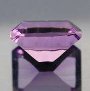 Superb 11.29ct concave emerald cut Bolivian Amethyst