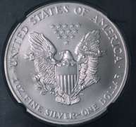 1999 American Silver Eagle NGC MS69