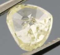 Gorgeous .41ct pear cut yellow Diamond