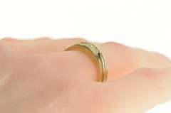 14K Yellow Gold 1.45 Ctw Princess Diamond Channel Band Ring