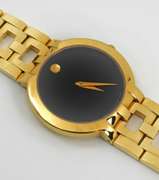 Iconic Men's Movado Museum Classic in Gold PVD