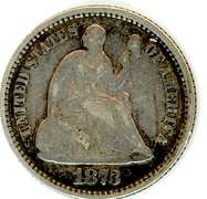 1873 Liberty Seated Half Dime