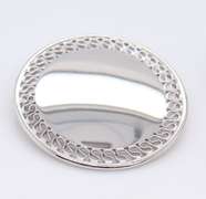 Set of 925 Sterling Silver Earrings and Matching Pendant