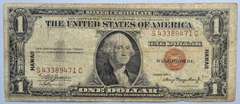 $1 1935 A Hawaii Emergency Issue Silver Certificate Fr2300