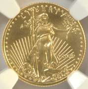 Superb NGC MS69 graded 2009 $5 American Gold Eagle coin