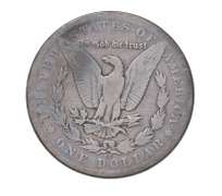 1889-CC Morgan Silver Dollar