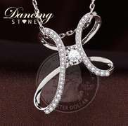 Elegant Big cross Dancing pendant