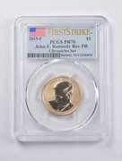 PR70 REV PR 2015-P Kennedy Presidential Dollar Chronicles Set FS PCGS