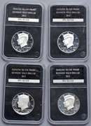 2012-2015 Slabbed Proof Silver Kennedy Halves