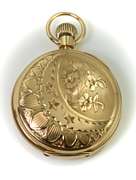 Fabulous Near-Mint Condition 1880 14K Man's Pocketwatch