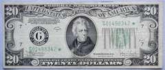 $20 1934 C Star  FRN Note