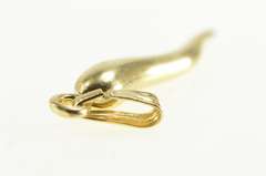 14K Yellow Gold Trad. Italian Horn Spiritual Protection Charm/Pendant