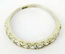 Early 9CT Spinel Band, Size 6