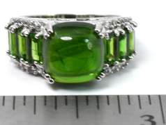 Green Crystal Ring