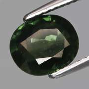 Gorgeous 2.07ct hunter green Sapphire