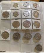 15 coins: SBA Prfs & Uncs; Ikes
