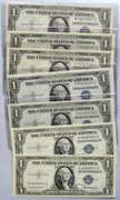 12 Slider 1935 F$1 Silver Certificates