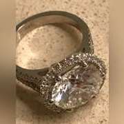 AUCTION HIGHLIGHT! Magnificent Ladies 14kt Gold & Diamond Ring- 6.50 carats of diamonds!