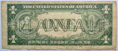 $1 1935 A Hawaii Emergency Issue Silver Certificate Fr2300