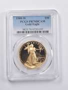 PR70 DCAM 1988-W $50 American Gold Eagle 1 Oz. .999 Fine Gold PCGS